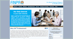 Desktop Screenshot of myfinpro.com